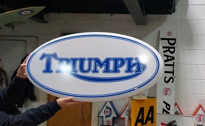 Lot 609 - TRIUMPH SIGN