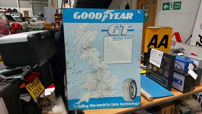 Lot 611 - GOODYEAR SIGN