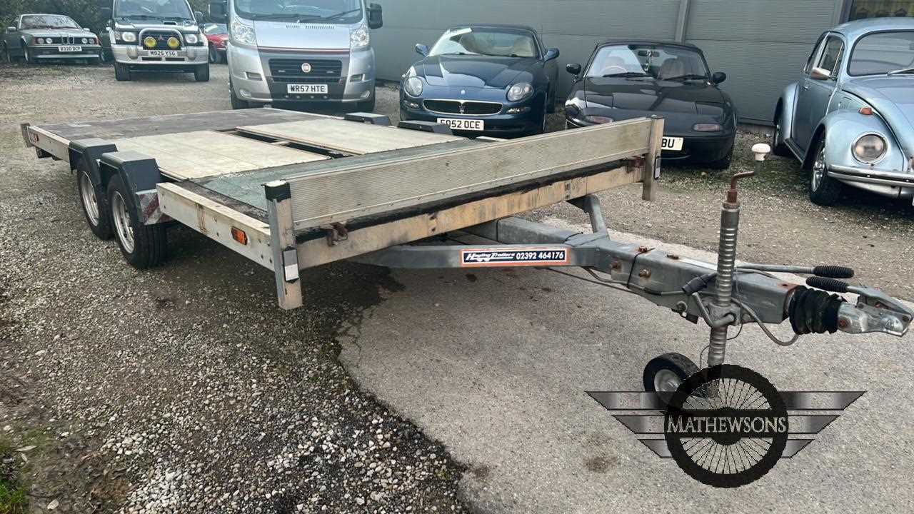 Lot 570 - TWIN WHEEL TRAILER