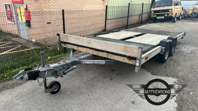 Lot 570 - TWIN WHEEL TRAILER