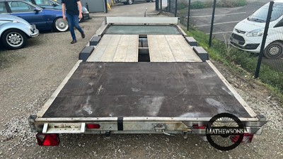 Lot 570 - TWIN WHEEL TRAILER