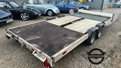 Lot 570 - TWIN WHEEL TRAILER