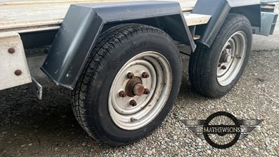 Lot 570 - TWIN WHEEL TRAILER