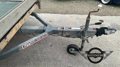 Lot 570 - TWIN WHEEL TRAILER