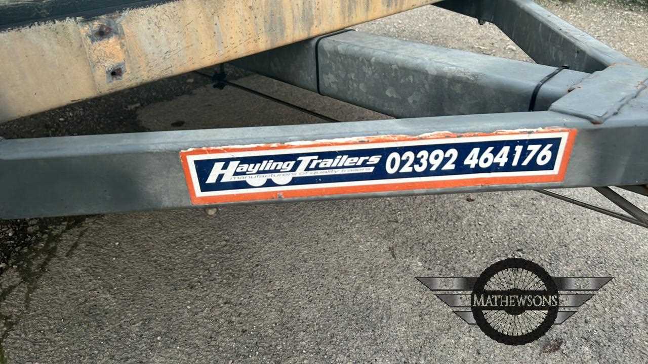 Lot 570 TWIN WHEEL TRAILER