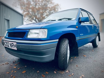 Lot 100 - 1992 VAUXHALL NOVA MERIT PLUS