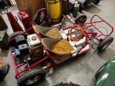 Lot 631 - TWIN SEATER ENGINE GO-CART