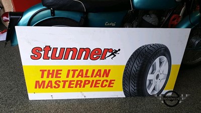 Lot 635 - STUNNER TYRE SIGN