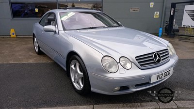 Lot 584 - 2000 MERCEDES CL600 AUTO