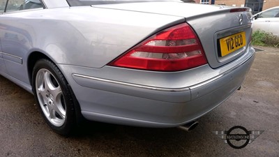 Lot 584 - 2000 MERCEDES CL600 AUTO