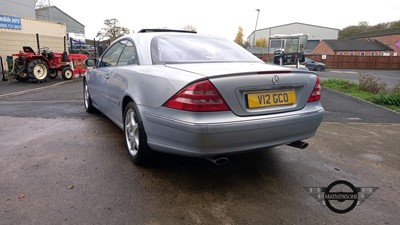 Lot 584 - 2000 MERCEDES CL600 AUTO