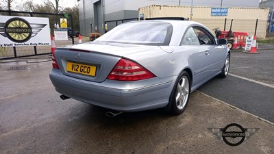 Lot 584 - 2000 MERCEDES CL600 AUTO