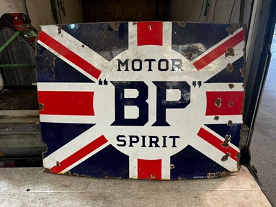 Lot 614 - MOTOR BP SPIRIT SIGN