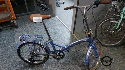 Lot 598 - VIKING FOLDING BICYCLE