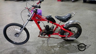 Lot 604 - SCHWINN BIKE WITH ENGINE