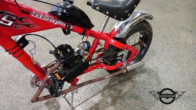 Lot 604 - SCHWINN BIKE WITH ENGINE