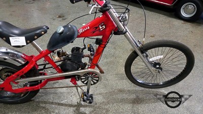 Lot 604 - SCHWINN BIKE WITH ENGINE