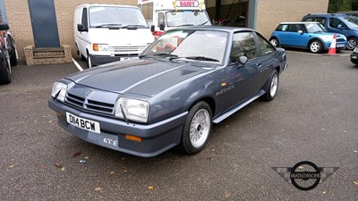 Lot 51 - 1986 OPEL MANTA GTE