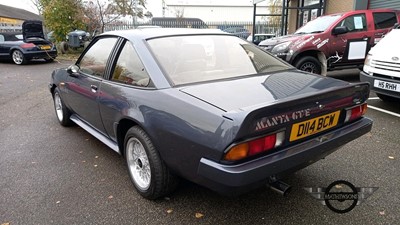 Lot 51 - 1986 OPEL MANTA GTE