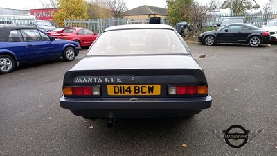 Lot 51 - 1986 OPEL MANTA GTE