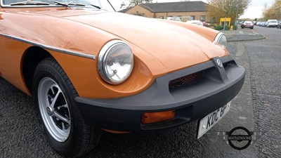 Lot 592 - 1975 MG B GT