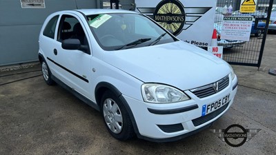 Lot 594 - 2005 VAUXHALL CORSA LIFE ECO TPORT S-A