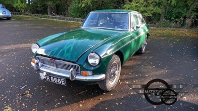 Lot 658 - 1967 MG B GT