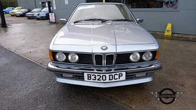 Lot 660 - 1985 BMW 628 CSI