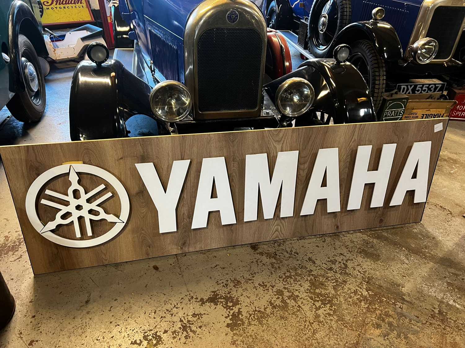 Lot 675 - YAMAHA DEALER SIGN