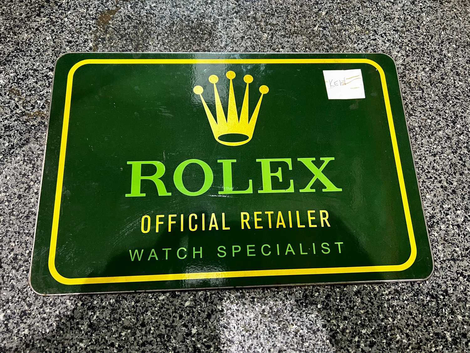 Lot 149 - ROLEX SIGN