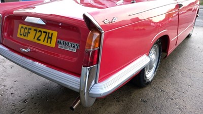 Lot 664 - 1969 TRIUMPH 	HERALD 13/60