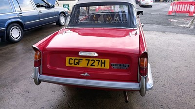 Lot 664 - 1969 TRIUMPH 	HERALD 13/60