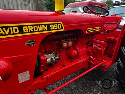 Lot 674 - 1962 DAVID BROWN TRACTOR