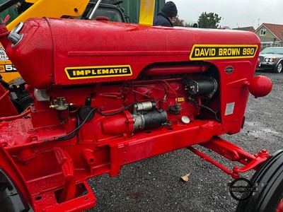 Lot 674 - 1962 DAVID BROWN TRACTOR