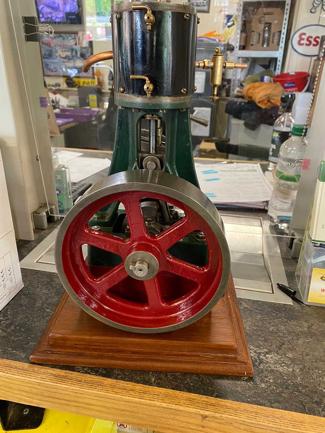 Lot 306 - STEWART STEAM MARINE ENGINE