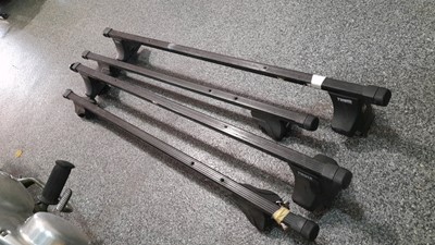 Lot 175 - 2 x PAIRS OF THULE ROOF RACK