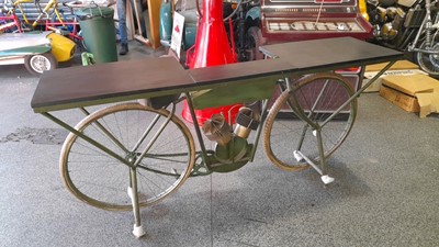 Lot 183 - HARLEY DAVIDSON BIKE BAR/TABLE