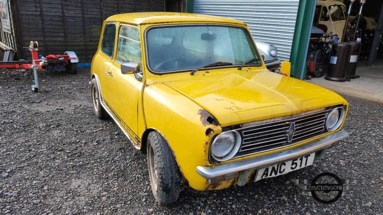 Lot 52 1978 AUSTIN MORRIS MINI 1275 GT Lot 52 1978 AUSTIN MORRIS MINI 1275 GT
