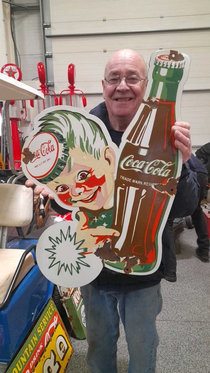 Lot 223 - COCA COLA SPRITE LARGE SIGN