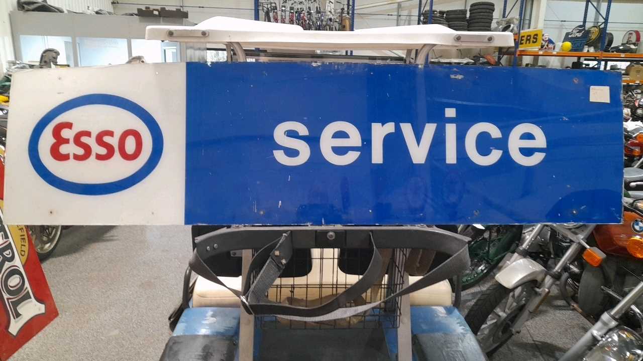 Lot 419 - ESSO SERVICE SIGN