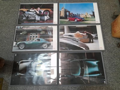 Lot 439 - TVR LOVERS - X6 FRAMED PICTURES