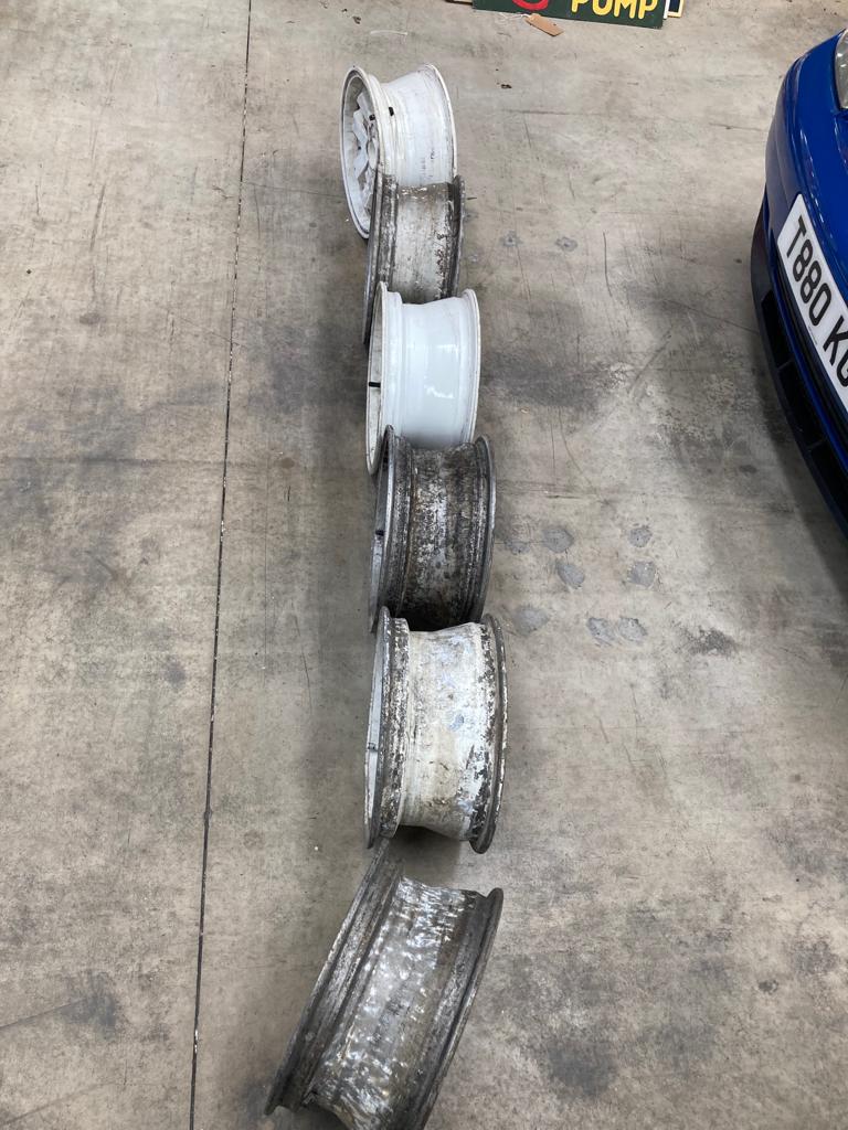 Ti Racing Wheels Lot 347 - X6 SUNBEAM TI WHEELS