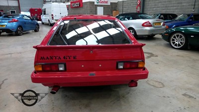 Lot 48 - 1984 OPEL MANTA GTE