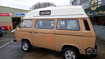Lot 265 - 1983 VOLKSWAGEN CAMPERVAN