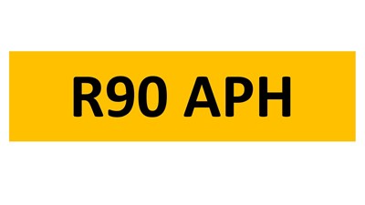 Lot 54 - REGISTRATION ON RETENTION - R90 APH