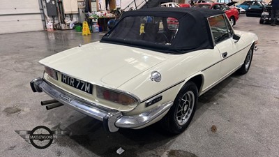 Lot 172 - 1974 TRIUMPH STAG AUTO