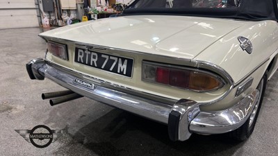 Lot 172 - 1974 TRIUMPH STAG AUTO