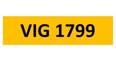 Lot 78-3 - REGISTRATION ON RETENTION - VIG 1799