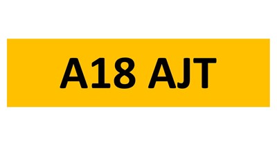Lot 71 - REGISTRATION ON RETENTION - A18 AJT