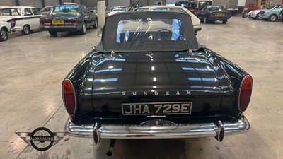 Lot 258 - 1967 SUNBEAM ALPINE